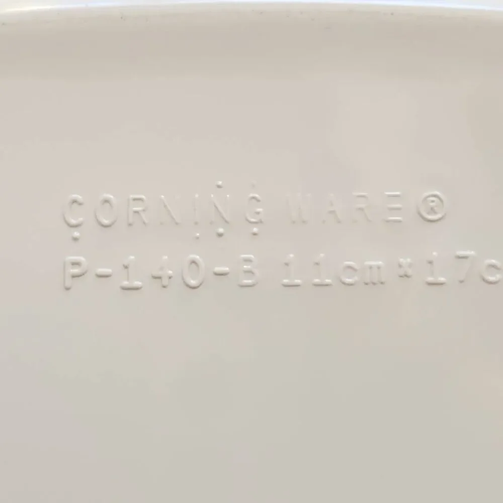 Corningware sidekick dish p - 140 - B white cream cookware